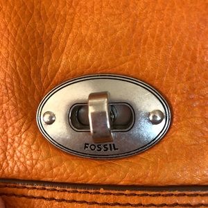 Fossil leather purse